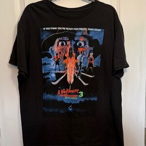 Nightmare Black Graphic T-Shirt